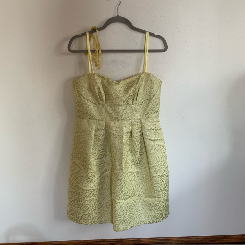 BCBG Yellow Dress